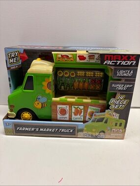 Farmer's Market Truck Toy - Green